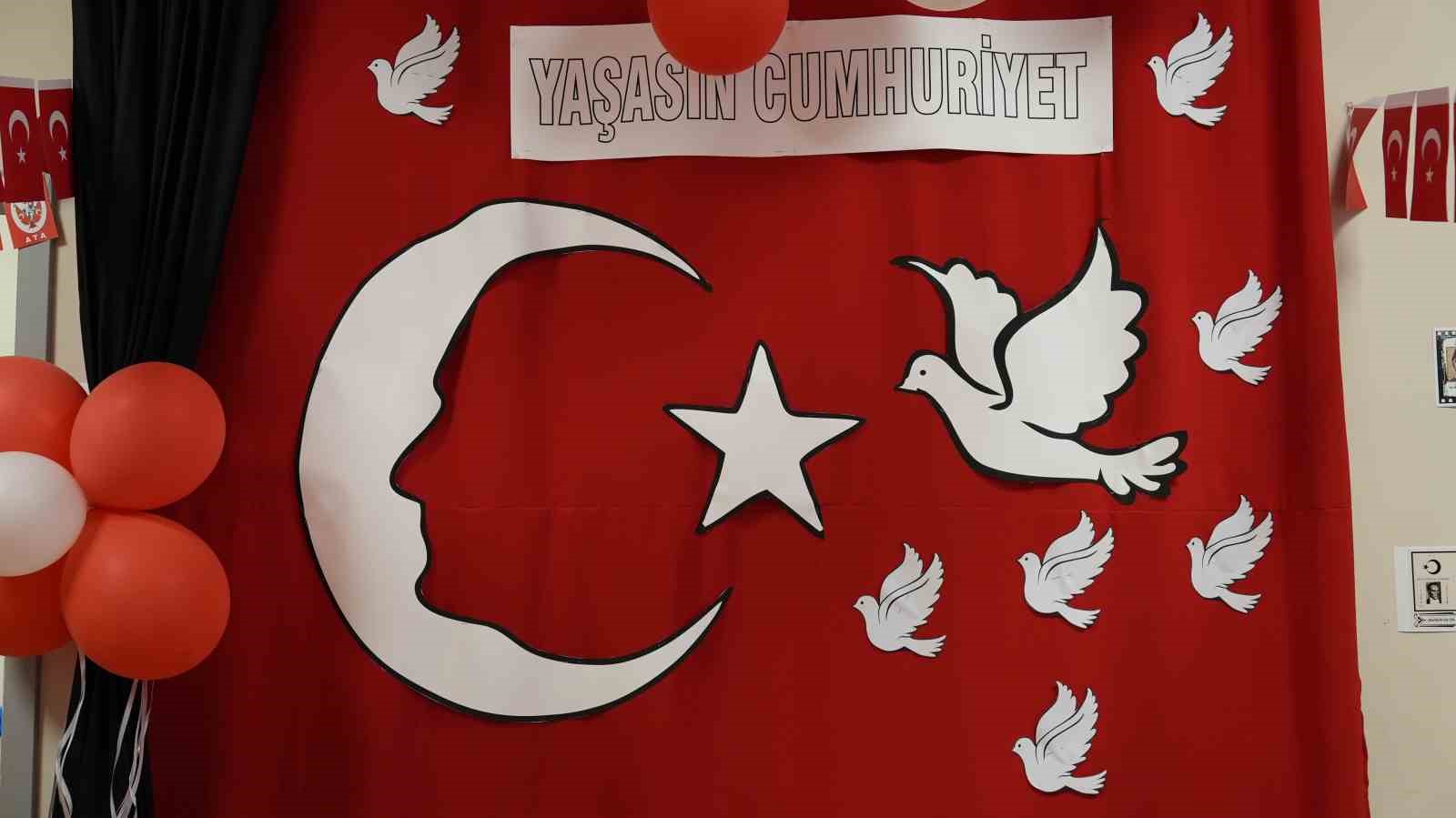 Belediye kreşlerinde Cumhuriyet Bayramı kutlaması
