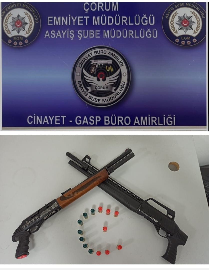 Çorum polisinden şok uygulama
