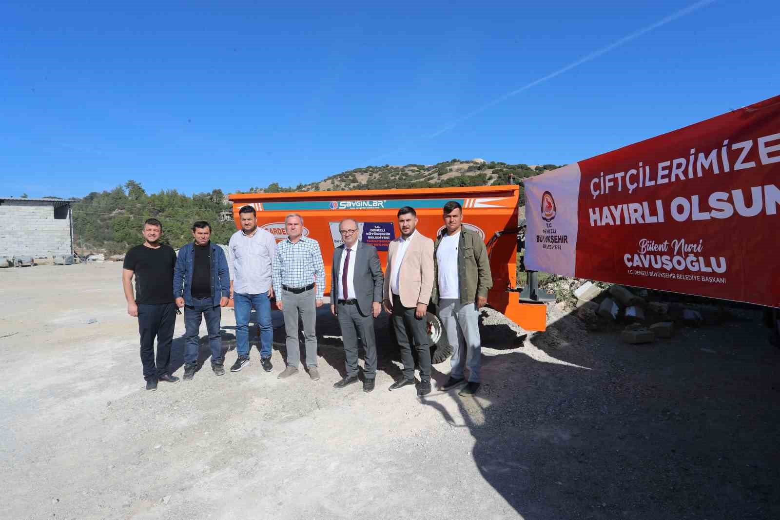 Denizli B&uuml;y&uuml;kşehir ile kırsal kalkınma hamlesi s&uuml;r&uuml;yor
