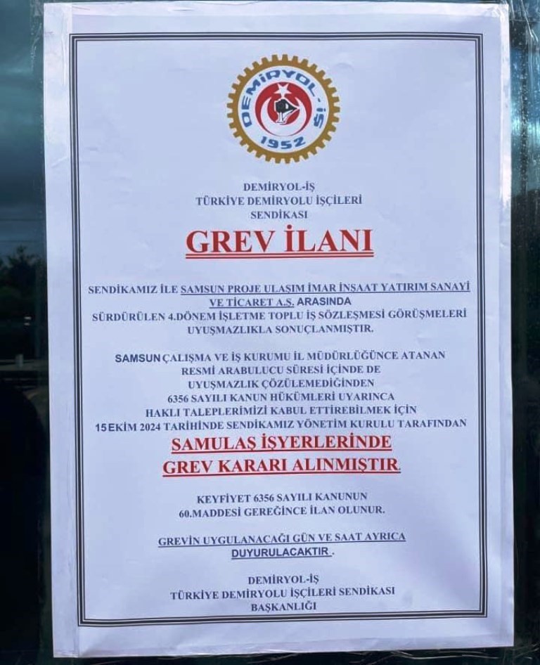 İmzalar atıldı, SAMULAŞ&rsquo;ta grev sona erdi

