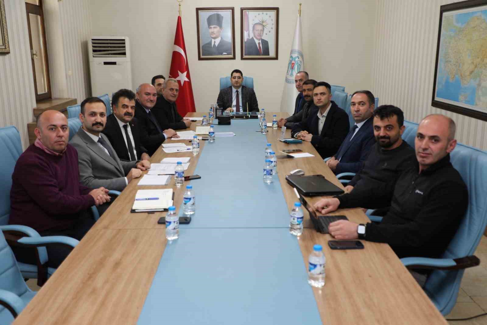 "Erzincan Savunma Sanayi Yatırımları Çalıştayı" ile ilgili toplantı düzenlendi