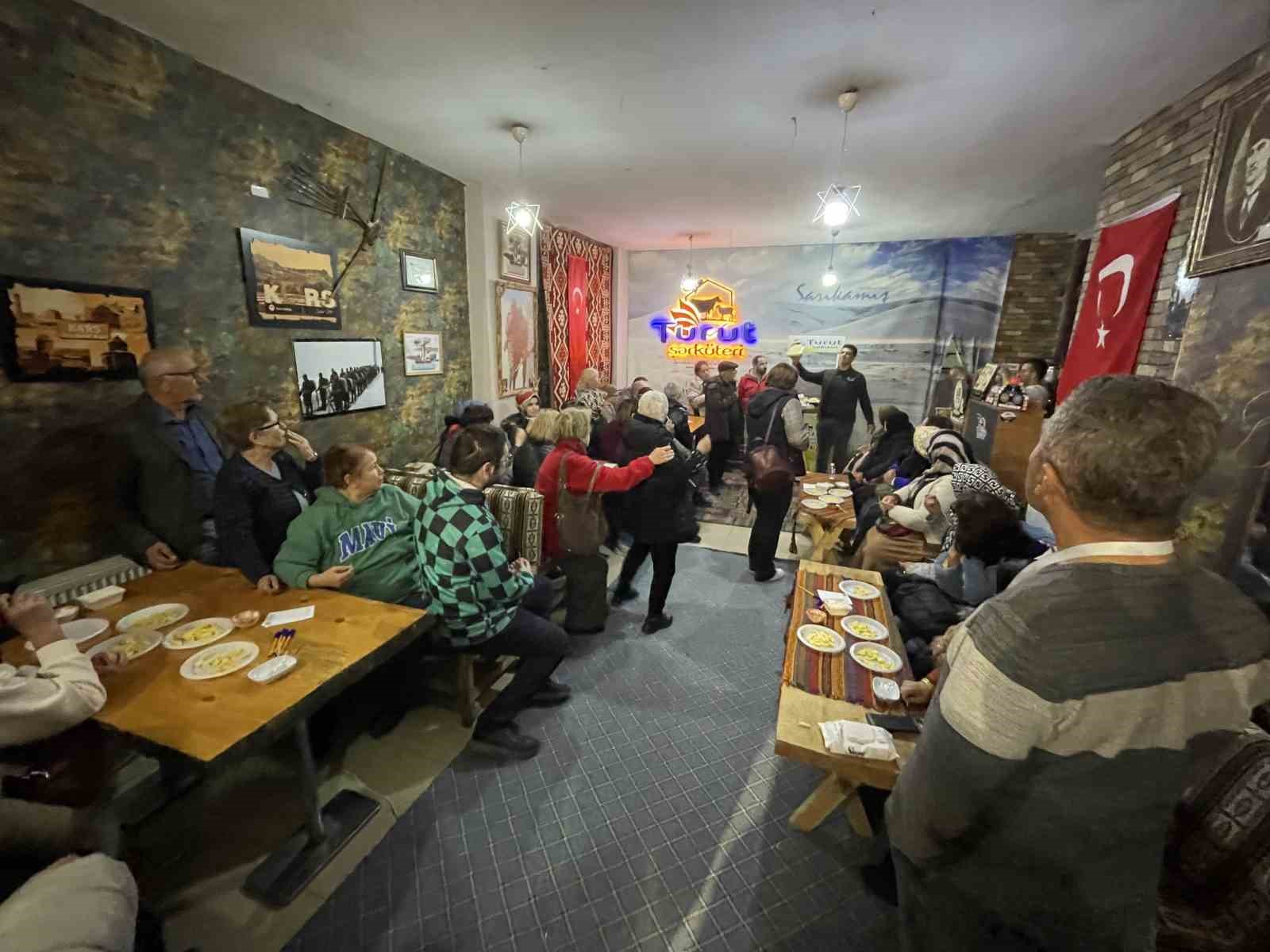 Kış sezonunun başlaması ile turistler Sarıkamış’a gelmeye başladı
