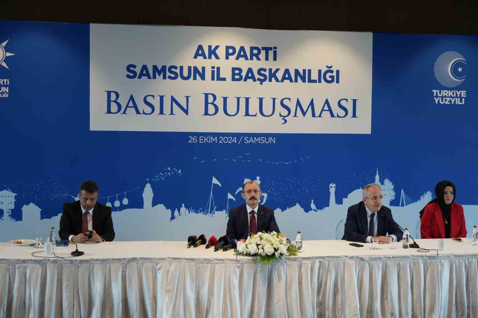 Muş: “Birinci gündemimiz Samsun-Ankara hızlı tren projesi"
