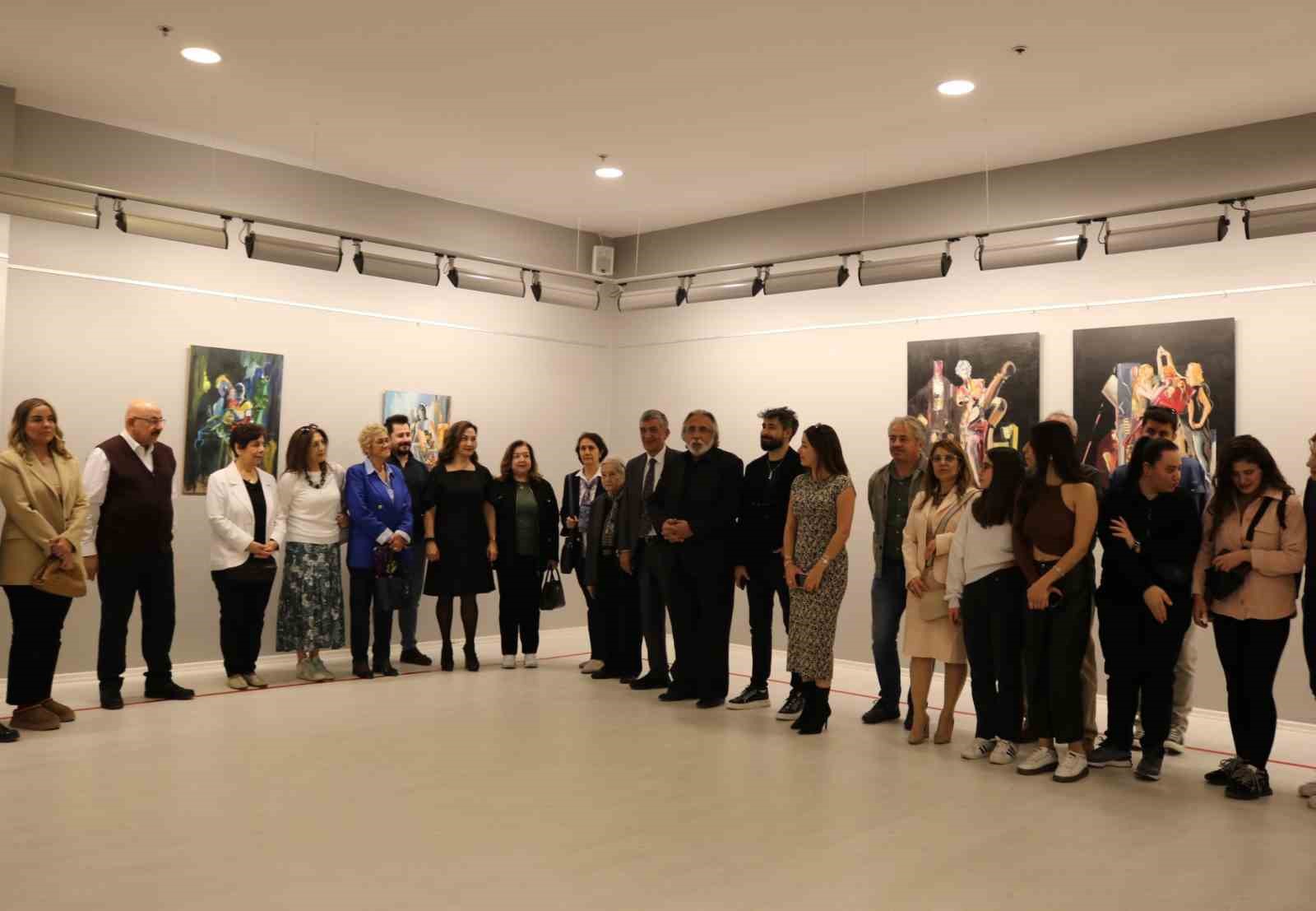 SANKO Sanat Galerisi’nde “Mekan ve İnsan” temalı resim sergisi