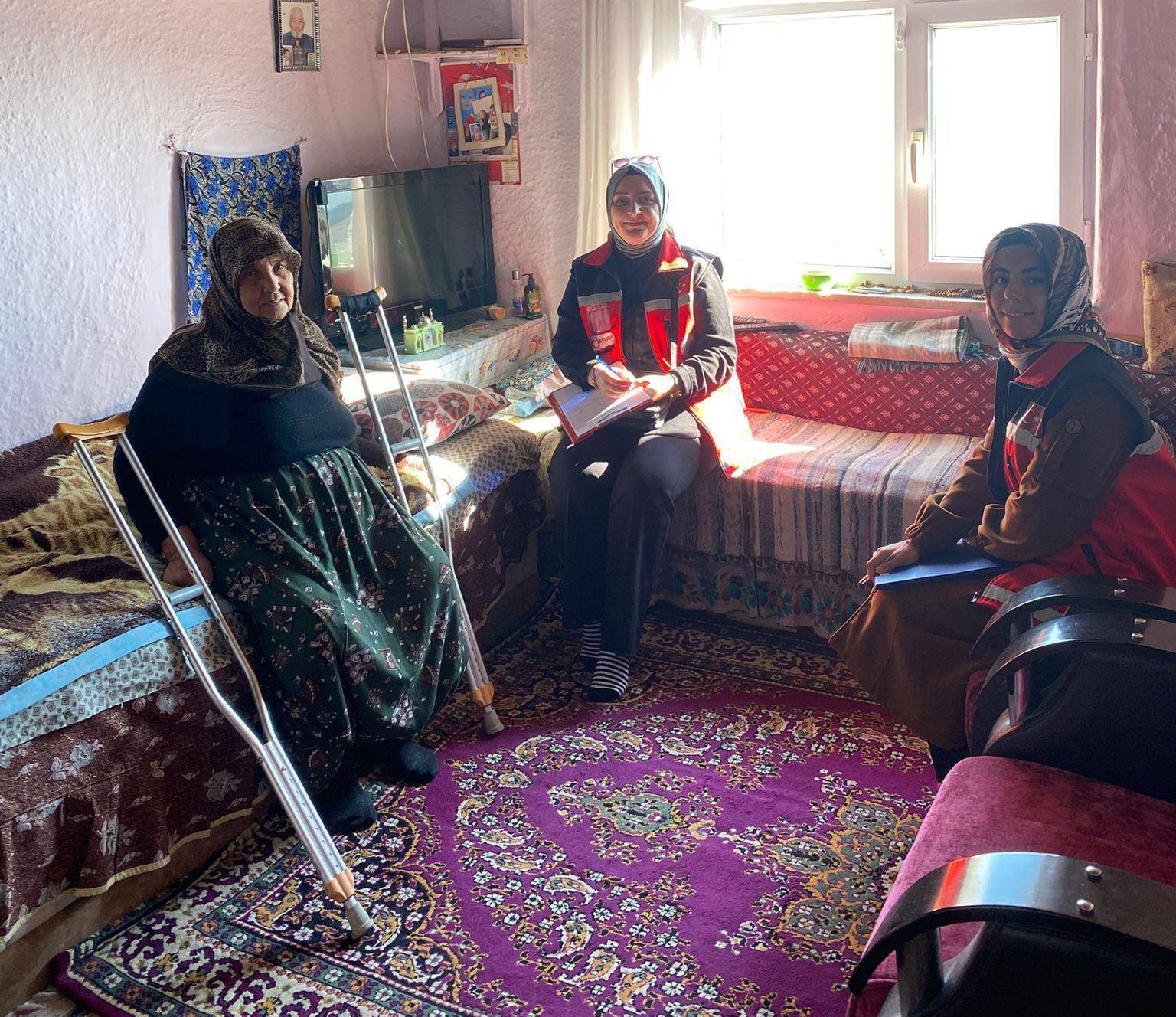 Bilecik&rsquo;te sosyal destek programı s&uuml;r&uuml;yor
