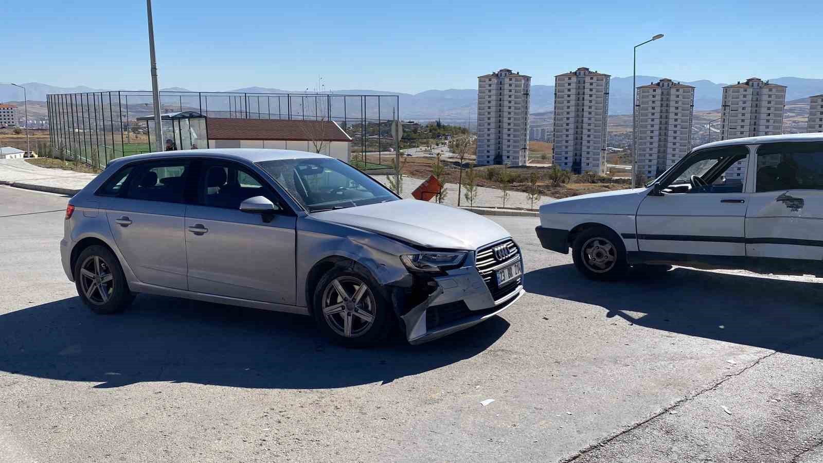 Elazığ’da trafik kazası: 1 yaralı