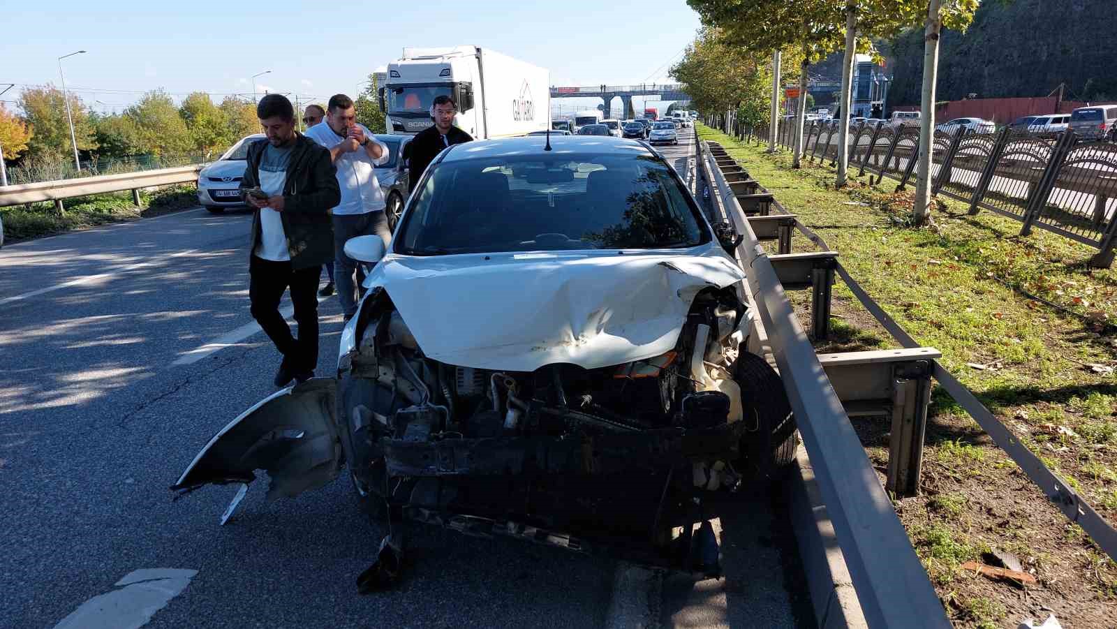 Samsun’da trafik kazası: 3 yaralı
