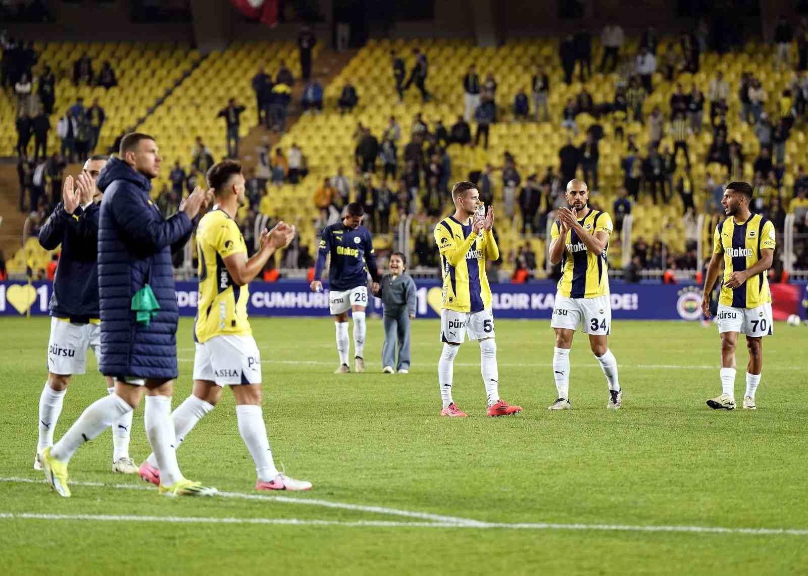 Trendyol Süper Lig: Fenerbahçe: 2 - Bodrum FK: 0 (Maç sonucu)
