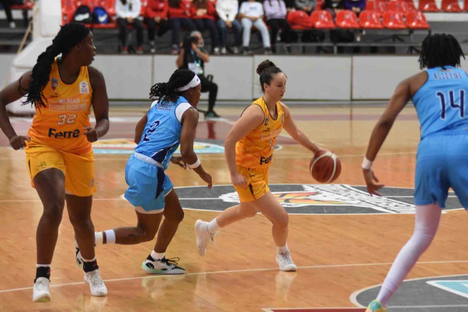 TKBL: Melikgazi Kayseri Basketbol: 85 - İlkem Yapı Tarsusspor: 89