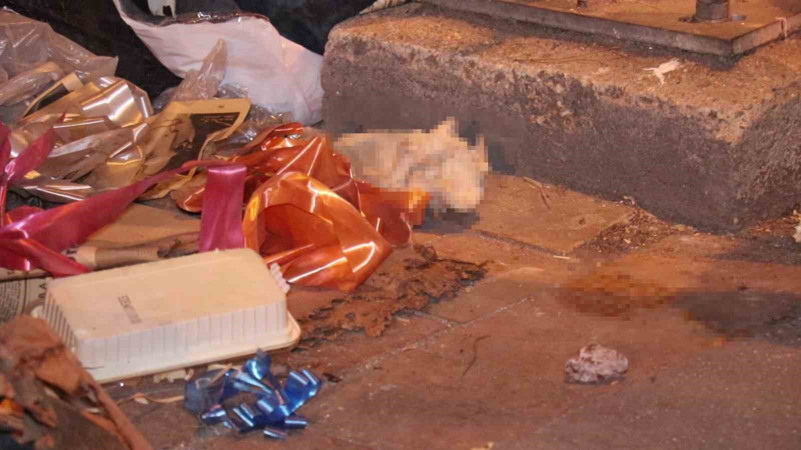 &Ccedil;&ouml;pten &ccedil;ıkan kemikler paniğe neden oldu
