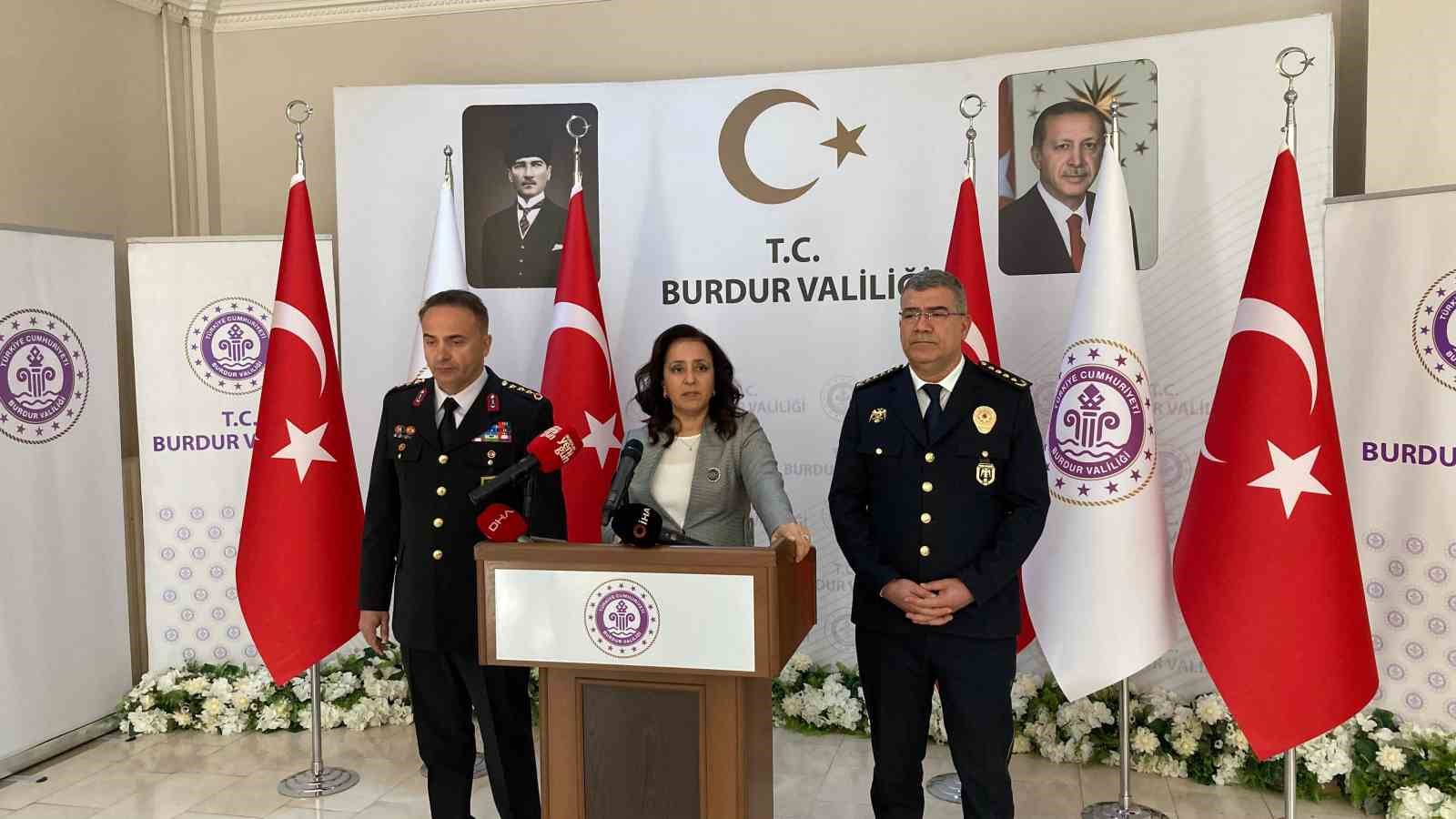 Burdur&rsquo;da son iki ayda su&ccedil;a karışan 120 şahıs tutuklandı

