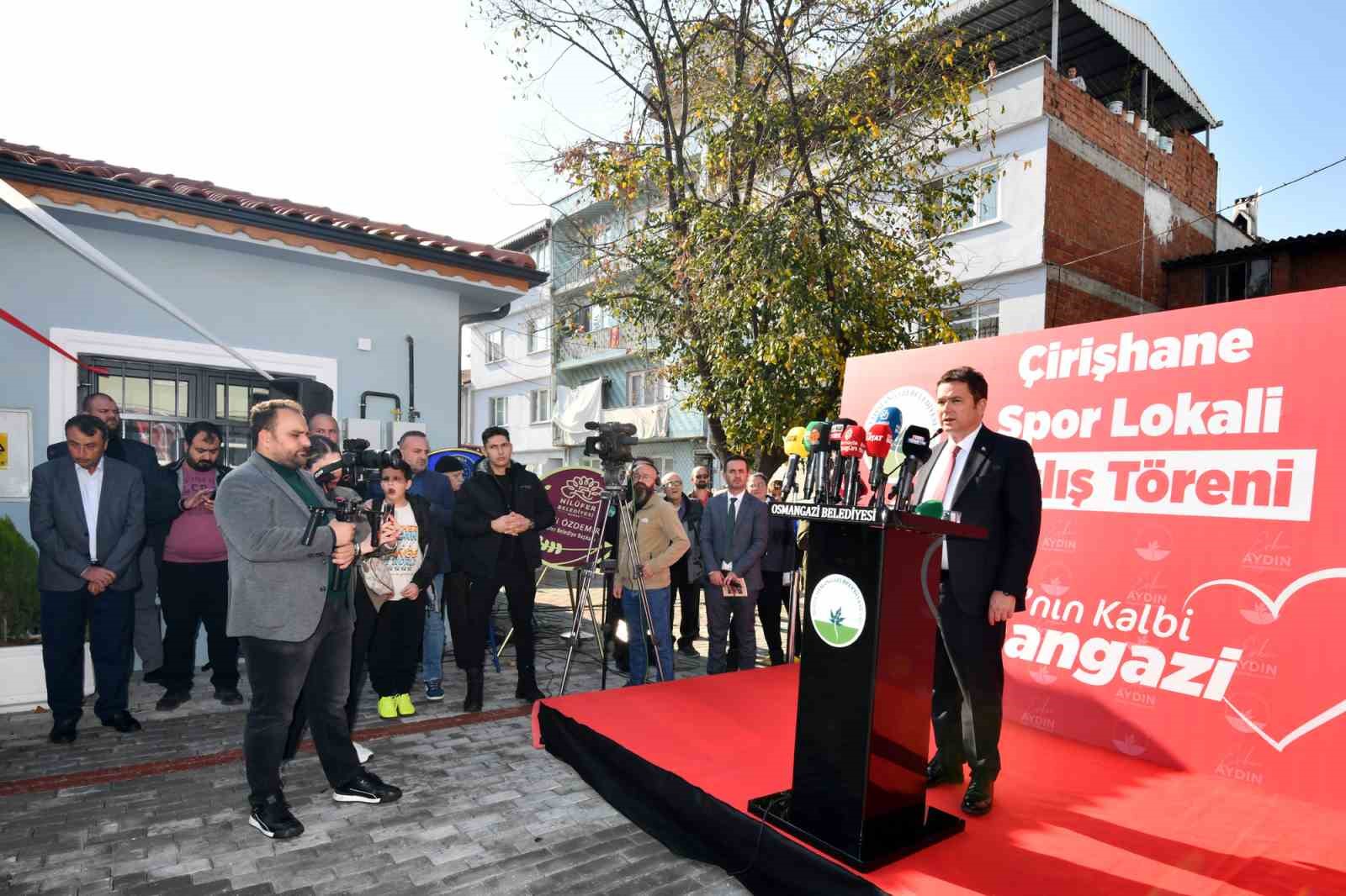 Çirişhane Spor Kulübü Lokali hizmete açıldı
