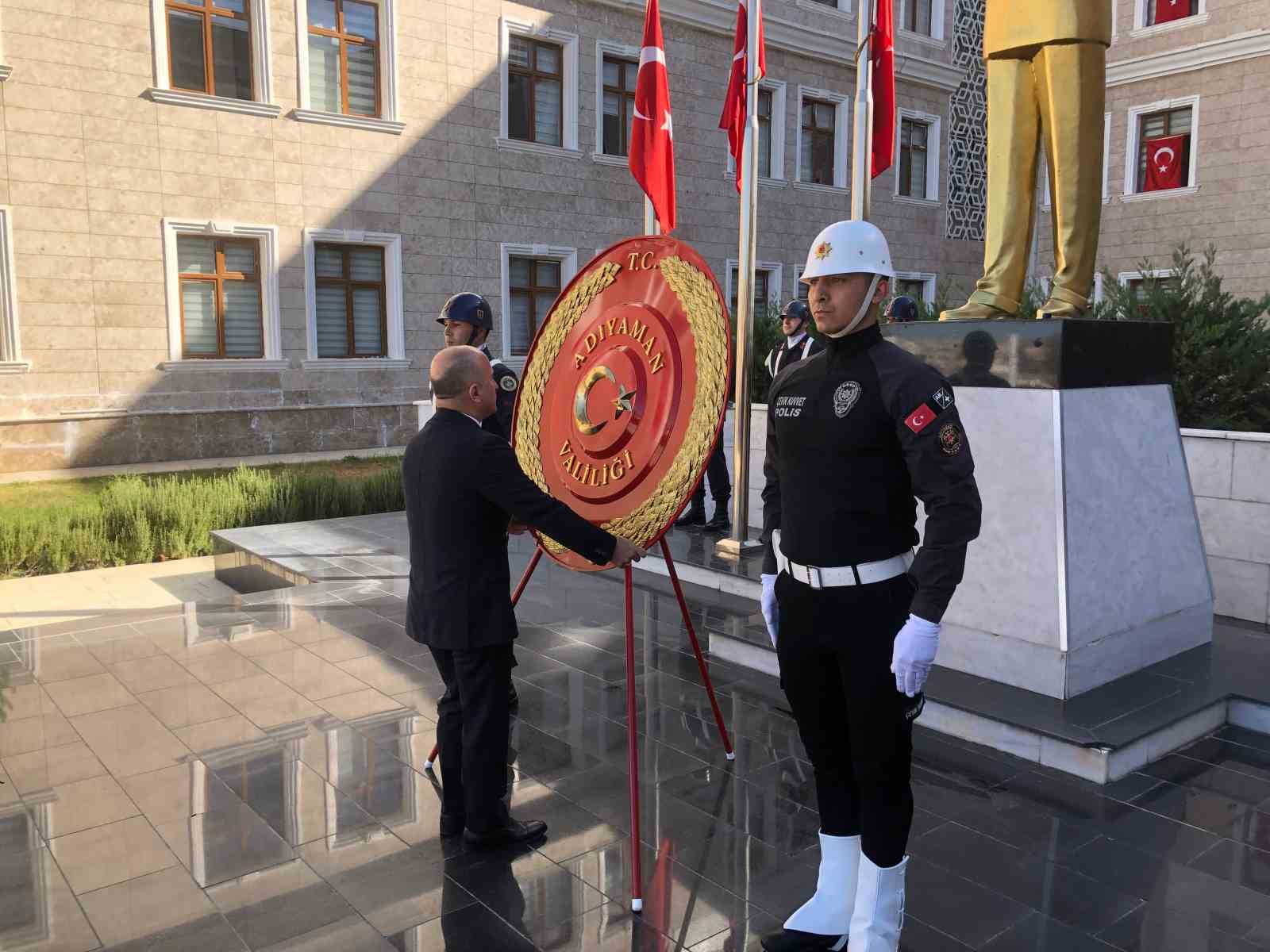 Adıyaman’da 29 Ekim Cumhuriyet Bayramı kutlanıyor