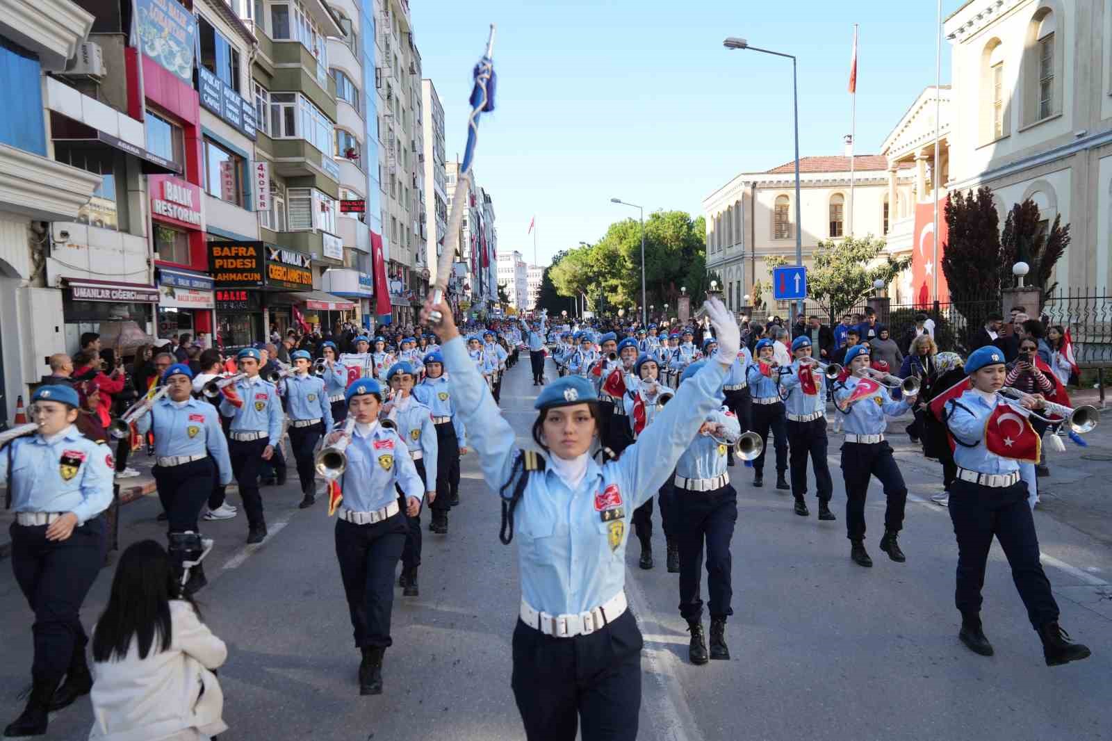 Samsun’da ’Cumhuriyet’ yürüyüşü