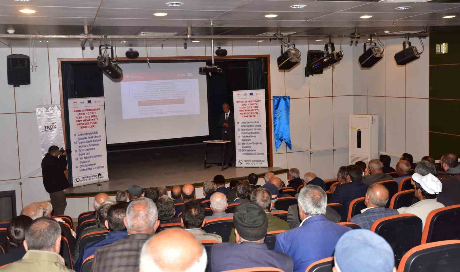 Ahlat&rsquo;ta &rsquo;IPARD 3 Hibe &Ccedil;ağrıları&rsquo; toplantısı
