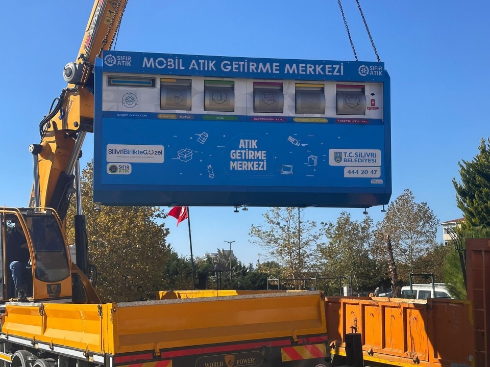 Silivri Belediyesi Mobil Atık Getirme Merkezlerinin sayısını artırıyor
