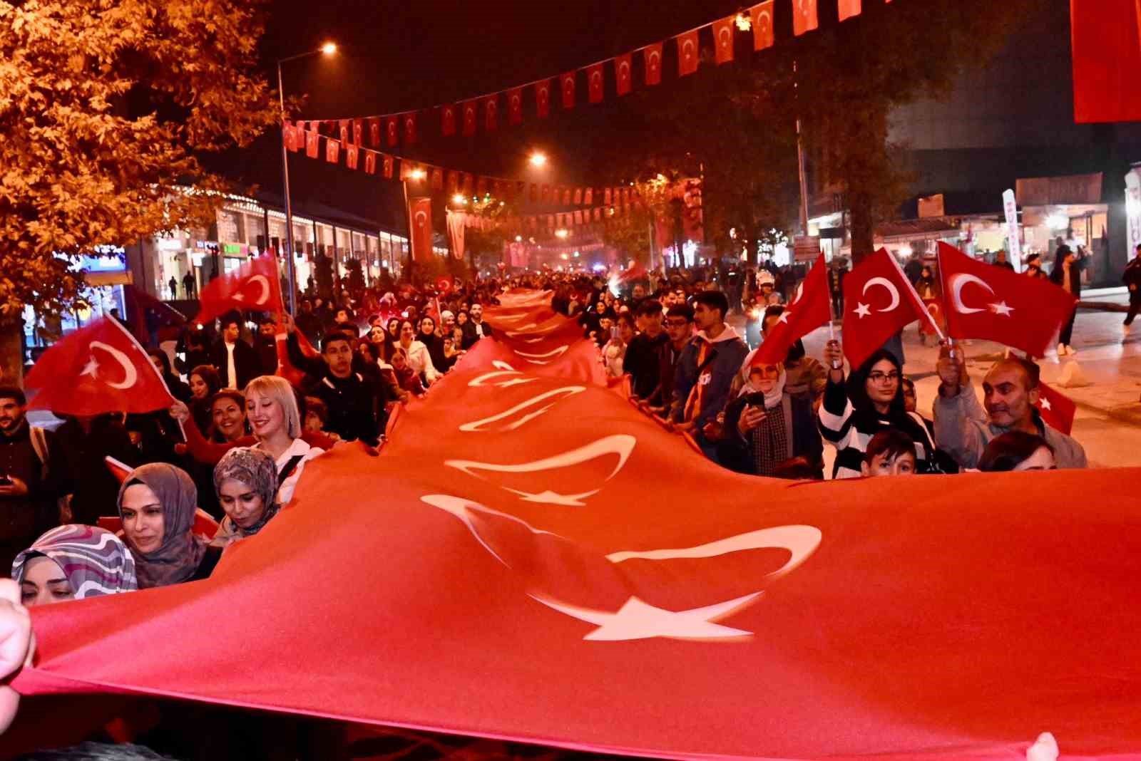 Malatya’da Cumhuriyet coşkusu