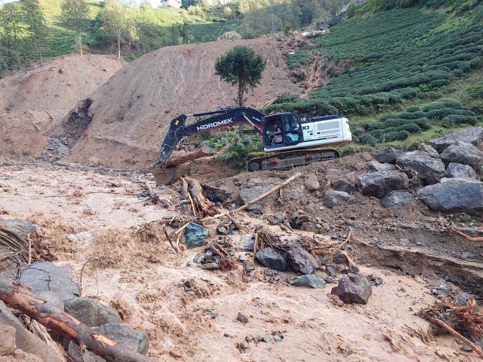 Yağmur dindi, risk azaldı, çalışmalar hız kazandı
