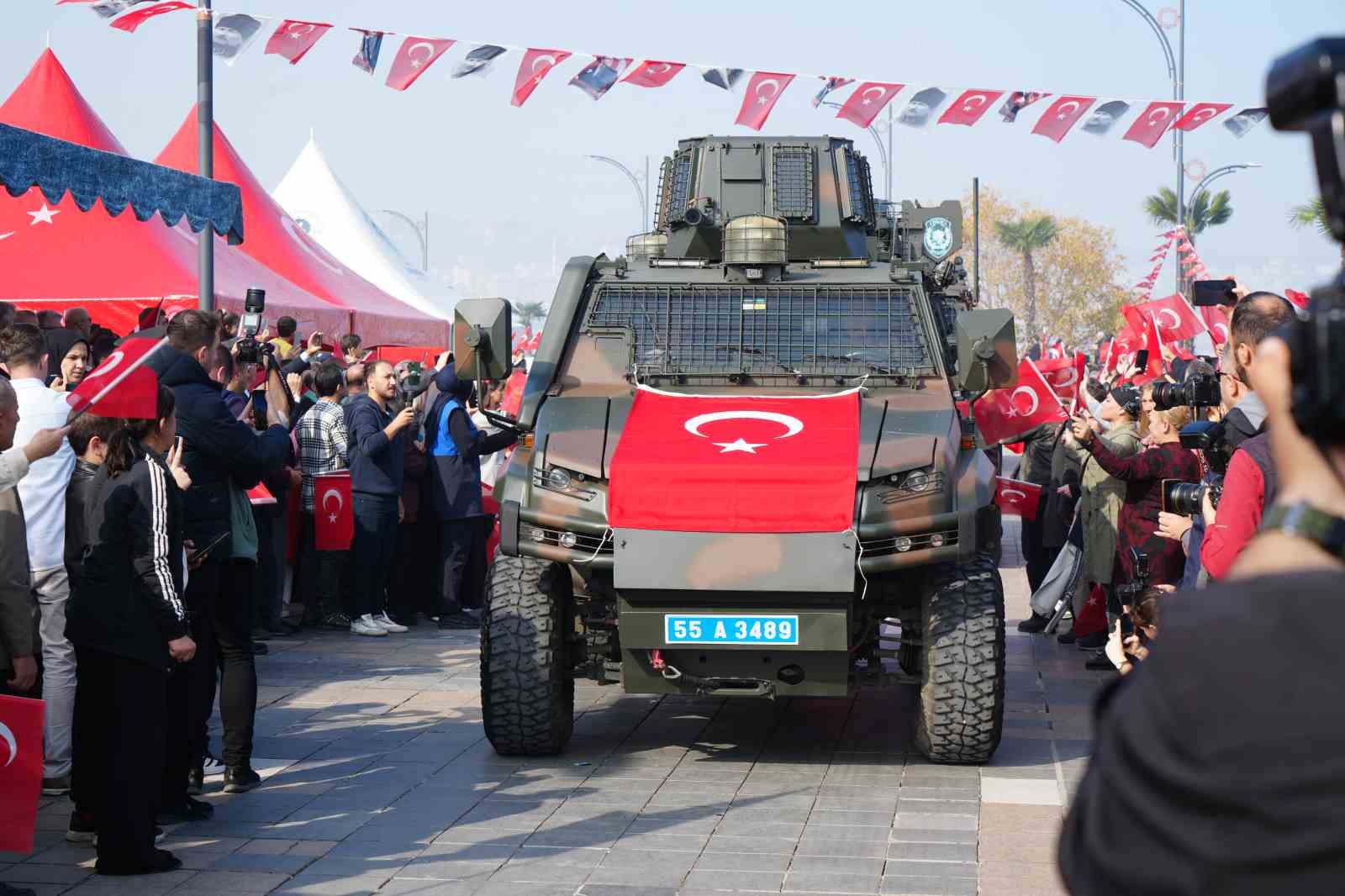 Samsun’da Cumhuriyet’in 101. yılı coşkuyla kutlandı
