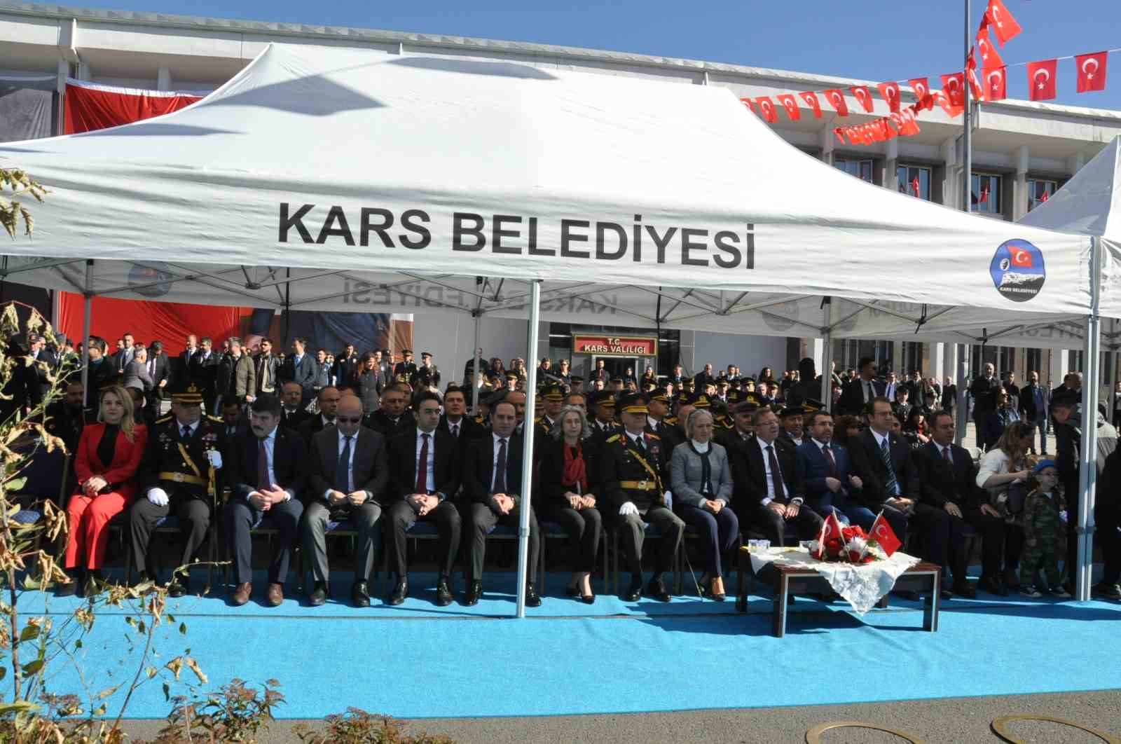 Kars’ta Cumhuriyet Bayramı coşkuyla kutlandı