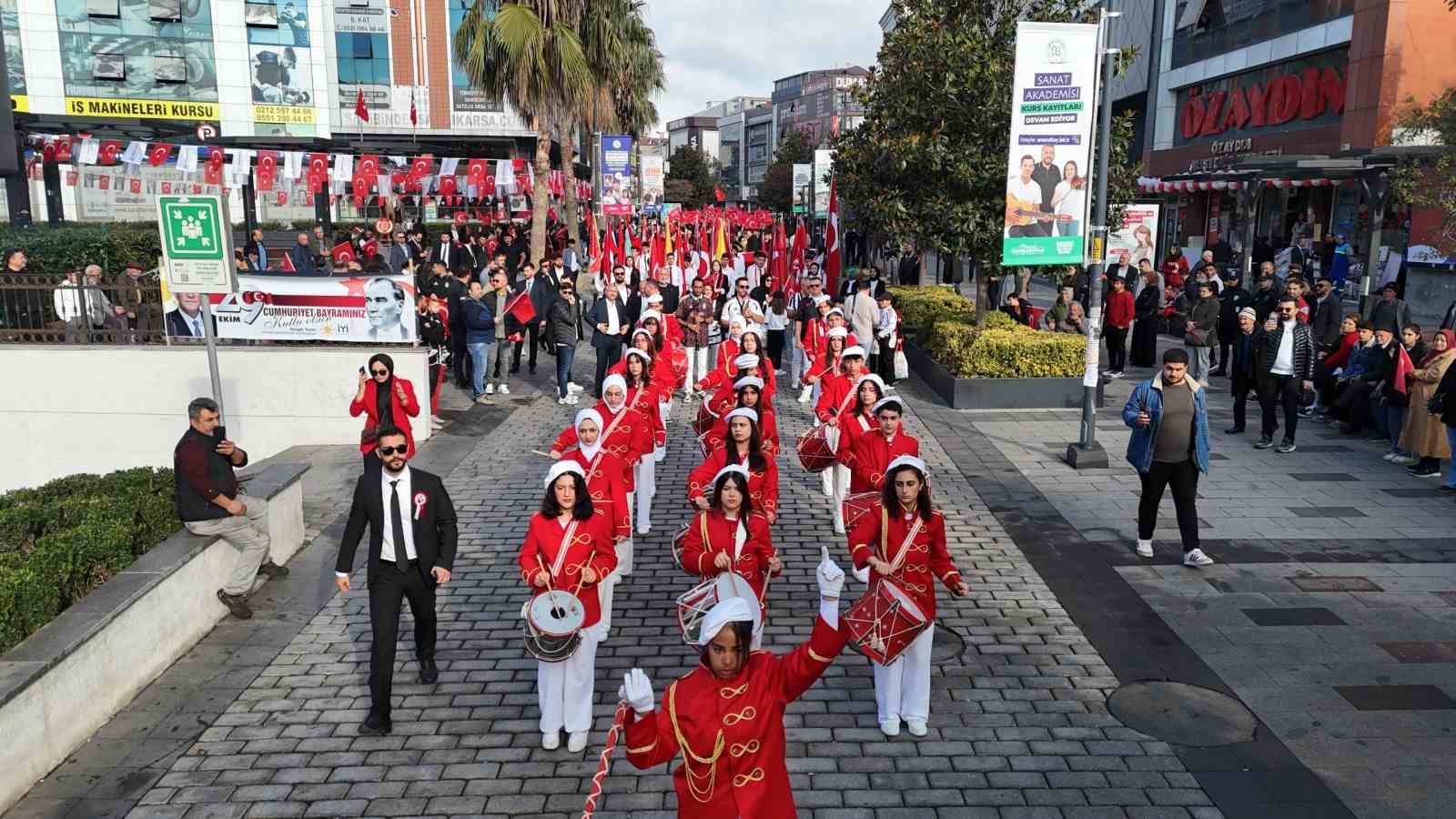 Arnavutköy’de Cumhuriyet Bayramı coşkuyla kutlandı