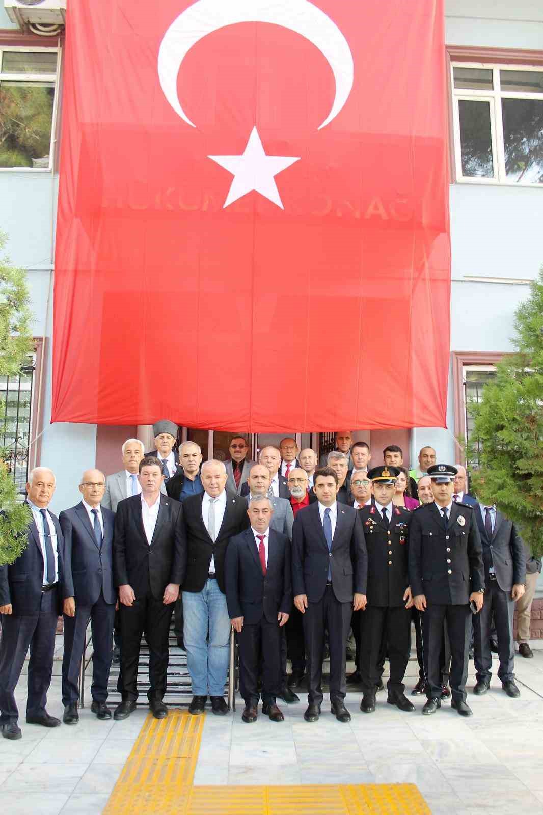 Cumhuriyet Bayramı Manyas’ta törenlerle kutlandı
