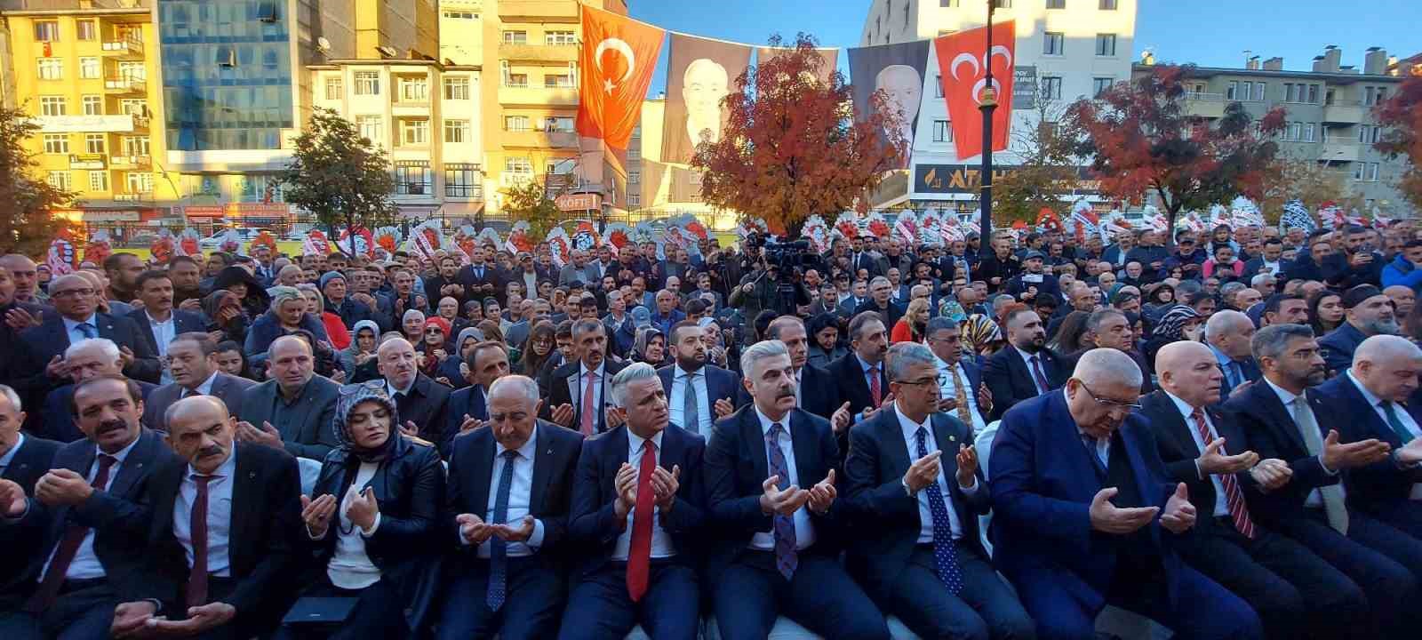 MHP Erzurum İl Başkanlığı tarihi binada hizmet verecek