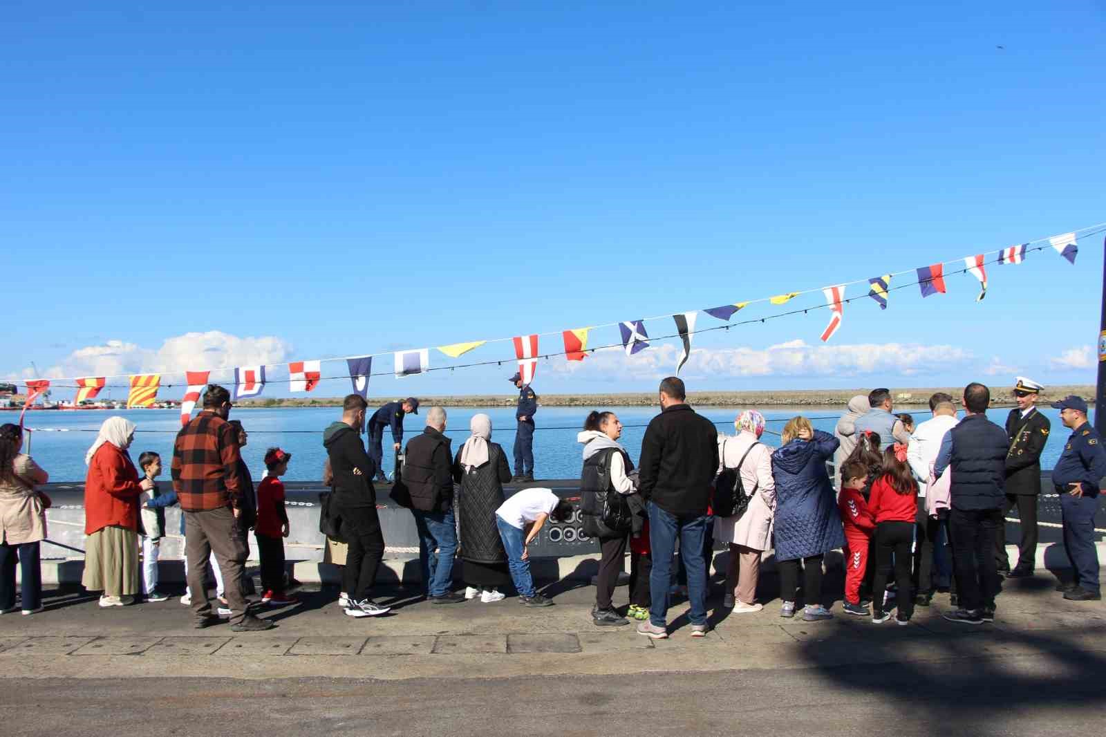 Trabzon’da denizaltı heyecanı
