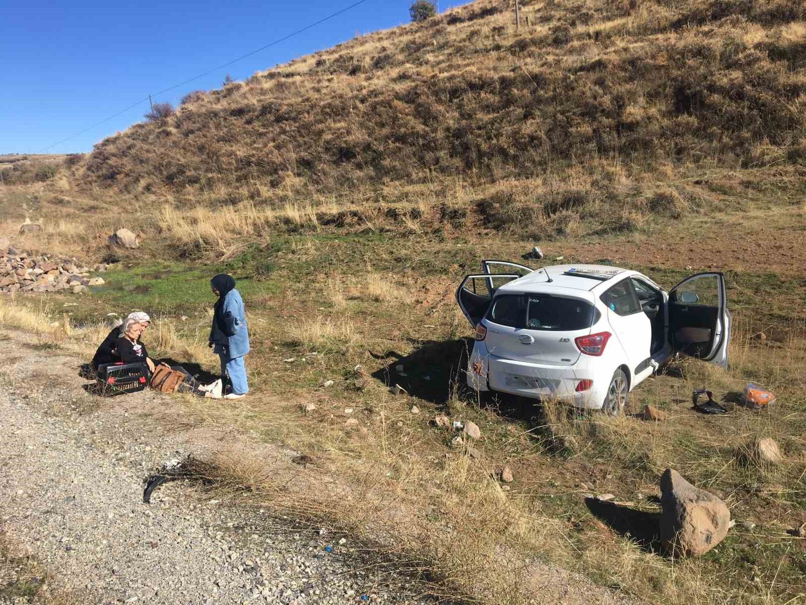 Bingöl’de trafik kazası: 2 yaralı