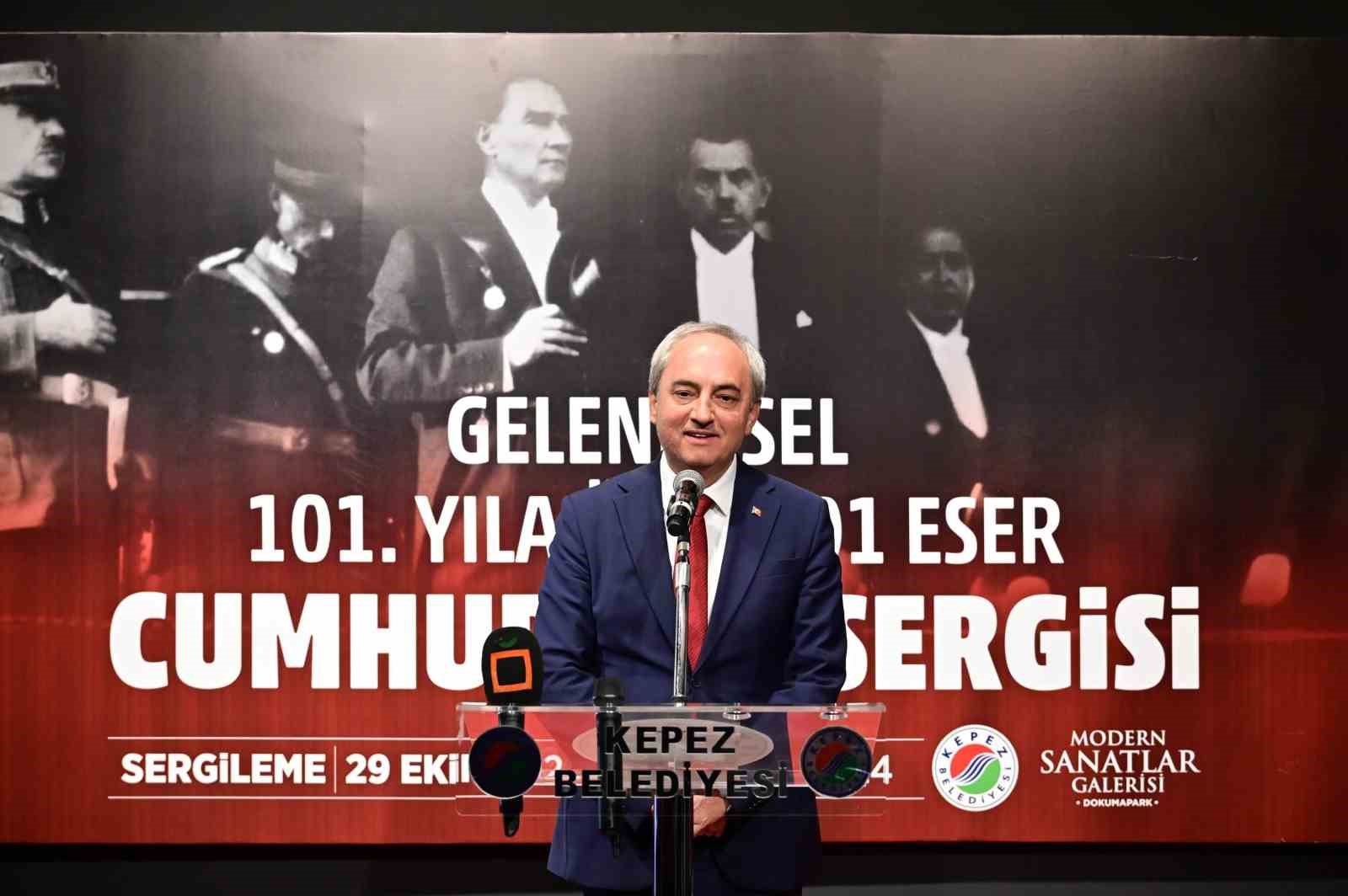 Kepez’den 101. Yıla Özel 101 Eser Cumhuriyet Sergisi
