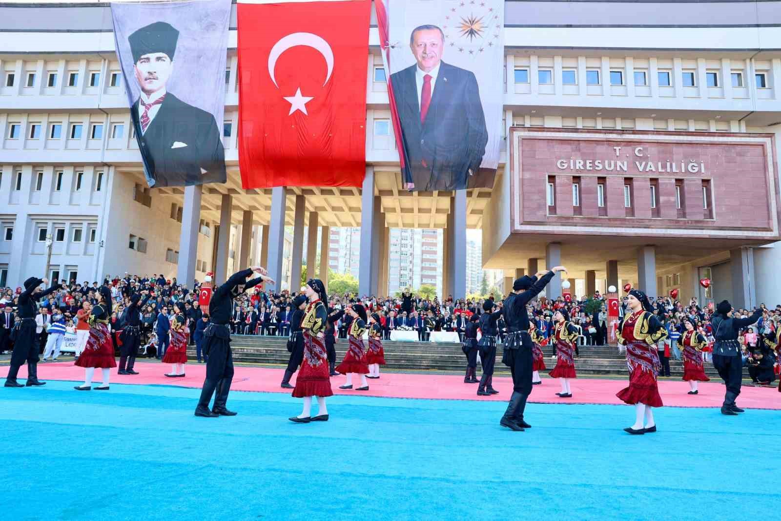 Giresun’da Cumhuriyetin 101. yıl kutlamaları
