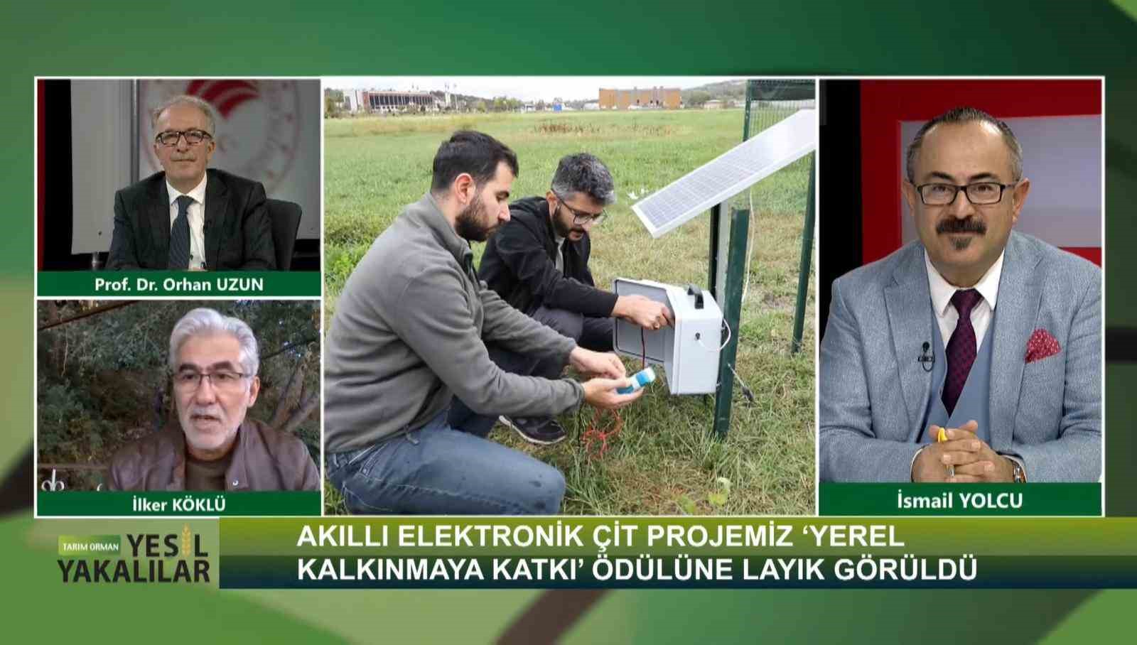 Rektör Uzun, “Yeşil Yakalılar” programına konuk oldu
