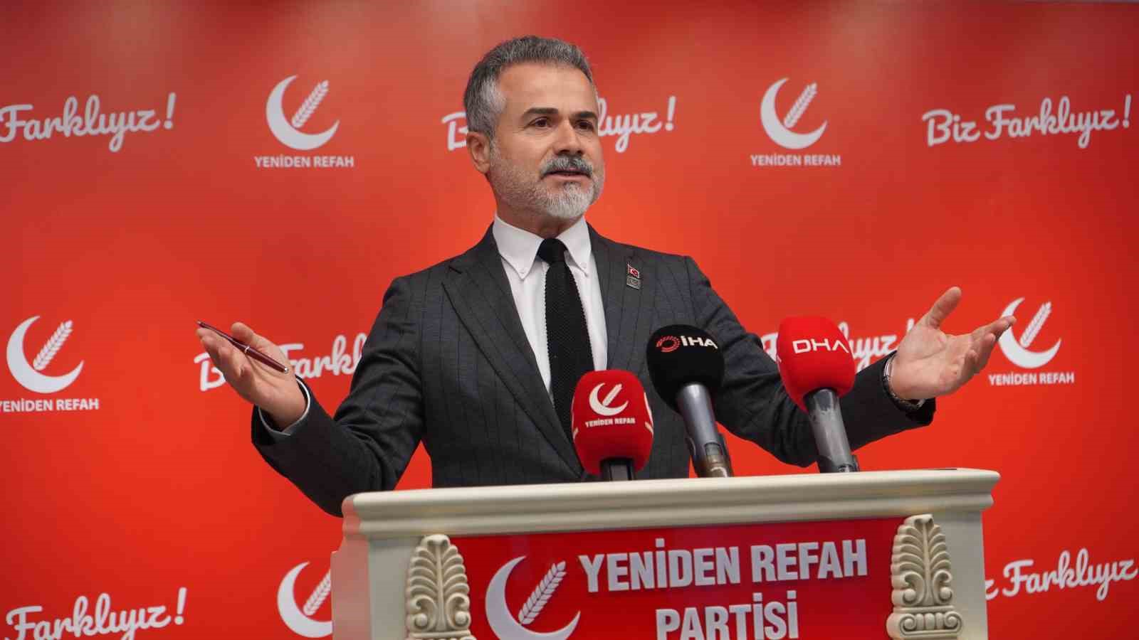 Yeniden Refah Partisi Genel Başkan Yardımcısı Kılıç: "Vatandaş tünelin ucunda bir ışık göremiyor"
