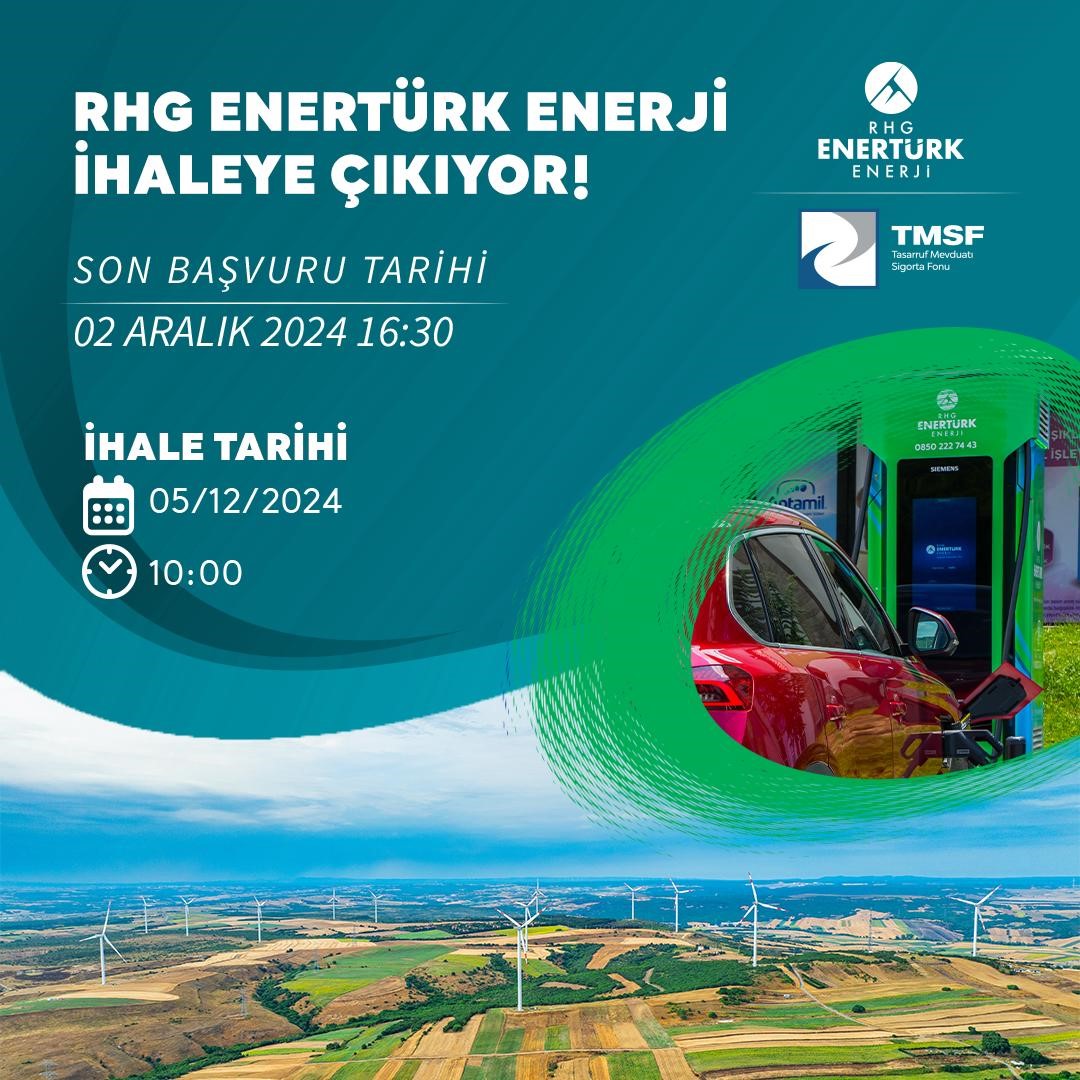 Enerji ve kimya sektöründe yeni yatırım fırsatı: RHG Enertürk Enerji, Muradiye Elektrik ve Form Sünger satışta
