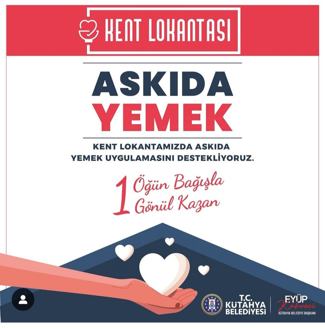 Kent Lokantası’nda ’askıda yemek’ uygulaması