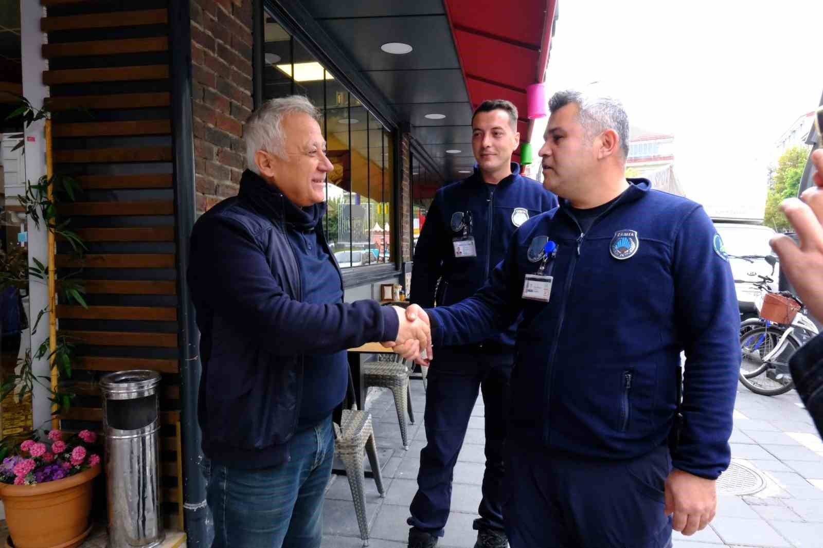 Esnaf izmarit cezasını dikkate aldı: Zabıta tek bir çöp bulamadı
