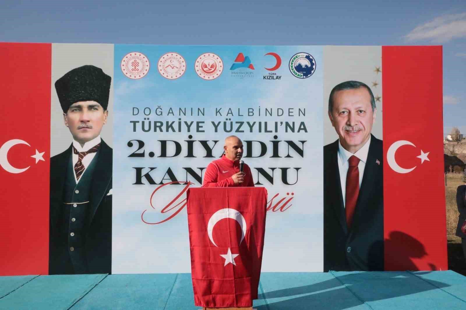 Ağrı’da Diyadin Kanyonu Yürüyüşü yapıldı
