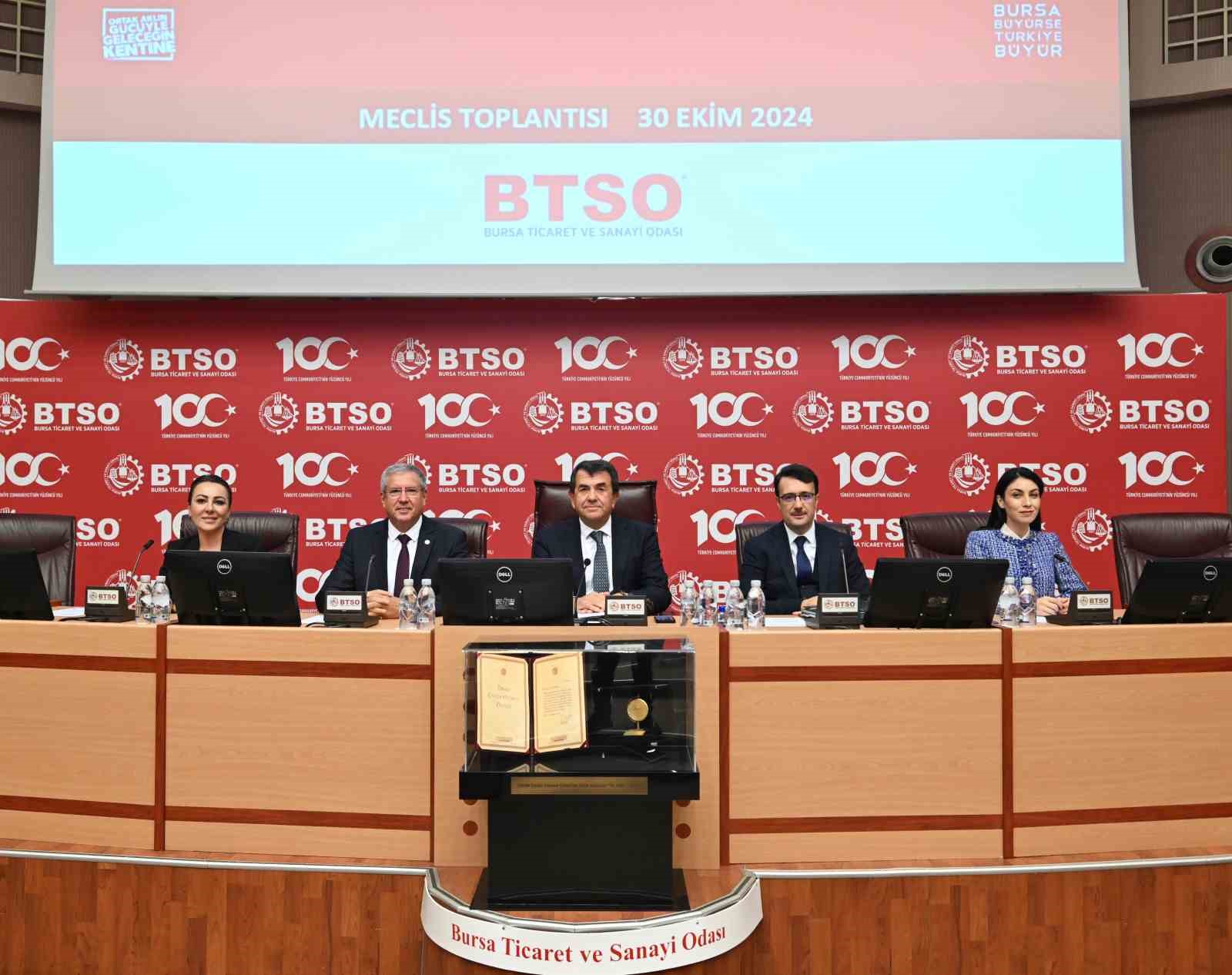 BTSO Ekim Ayı Meclis Toplantısı gerçekleştirildi
