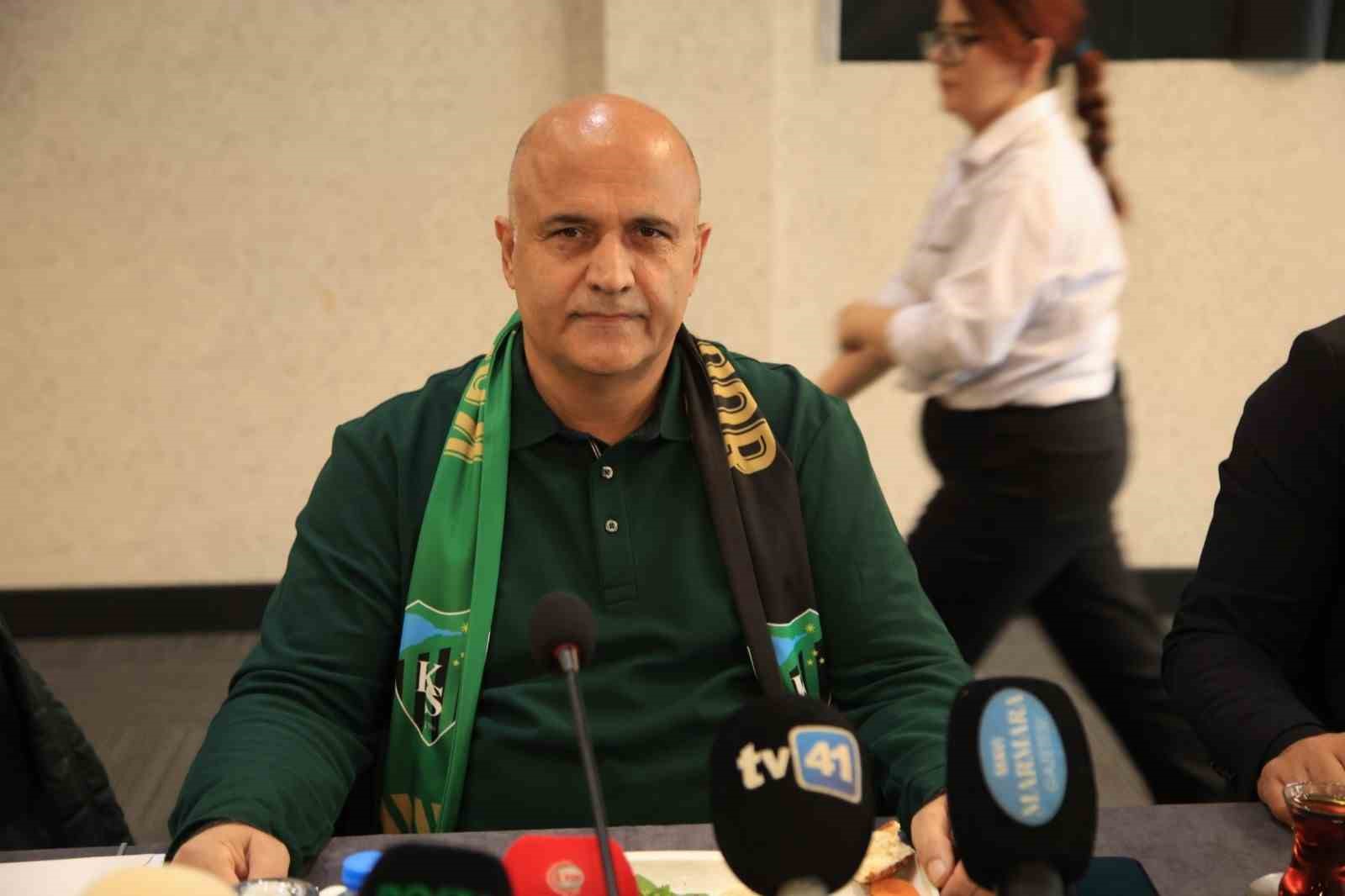 ‘Haşereler’ benzetmesinin tepki çekmesi üzerine Kocaelispor Başkanı açıklama yaptı