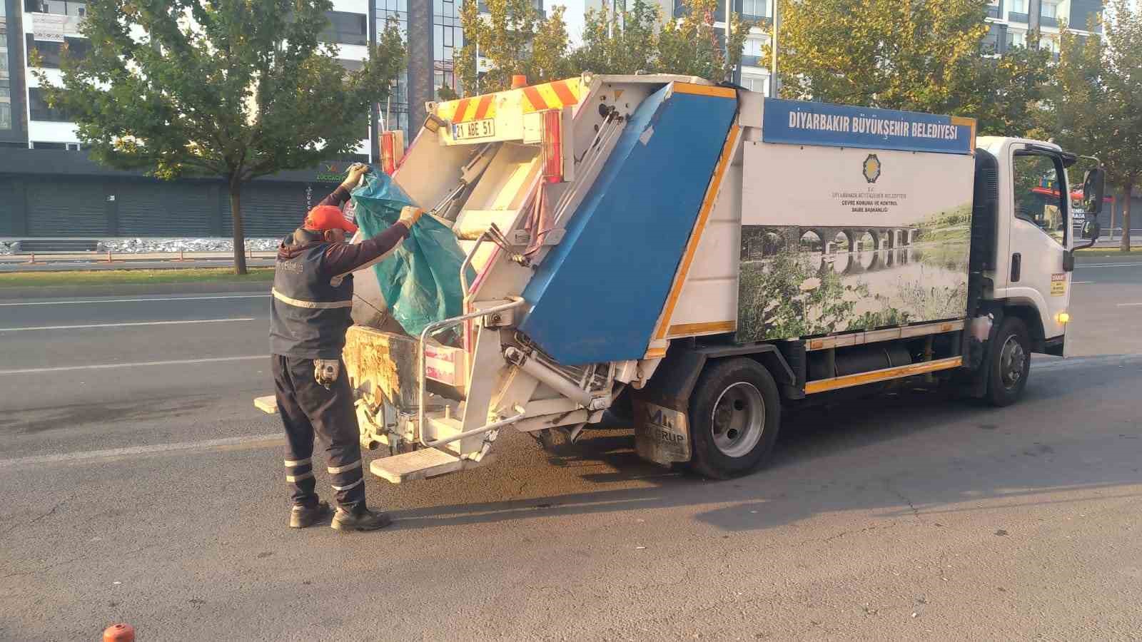 Diyarbakır’da çöp toplama saatleri güncellendi