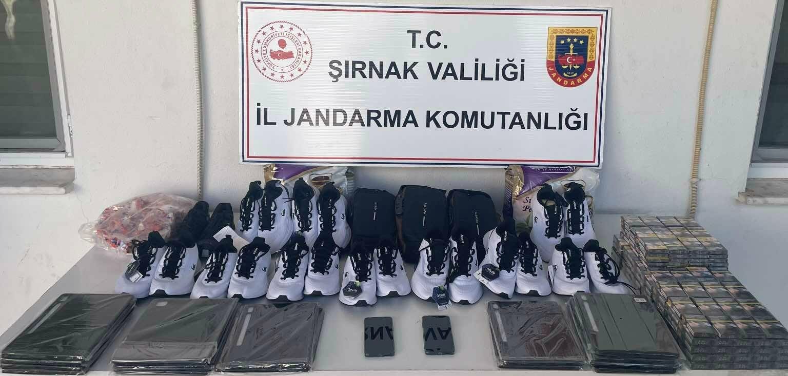 Şırnak’ta jandarma 9 milyon 120 bin TL’lik kaçakçılığı önledi
