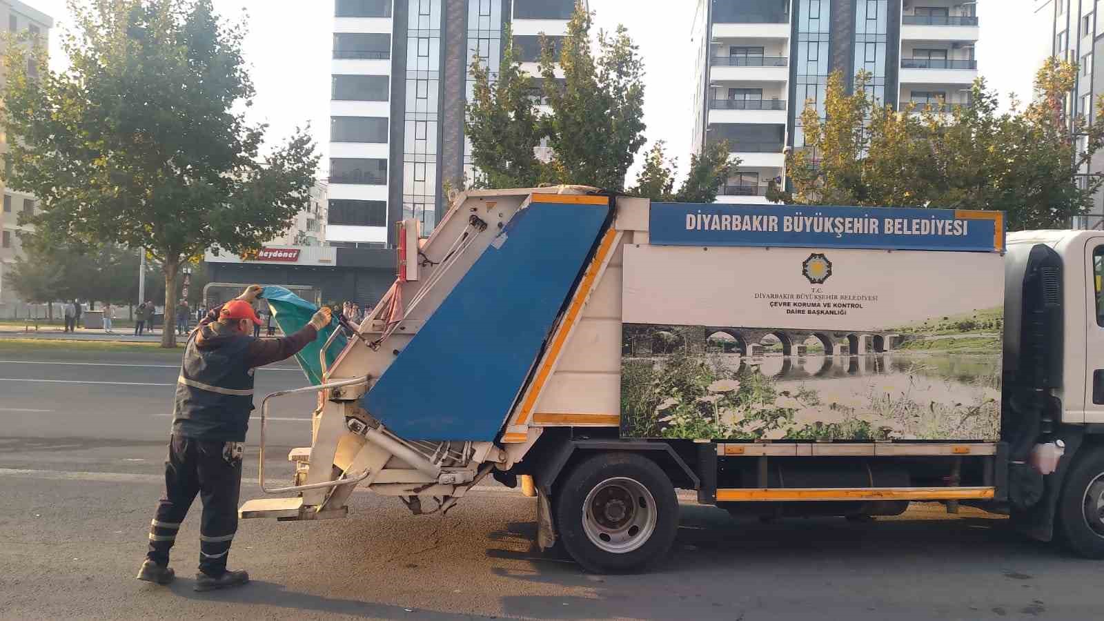 Diyarbakır’da çöp toplama saatleri güncellendi
