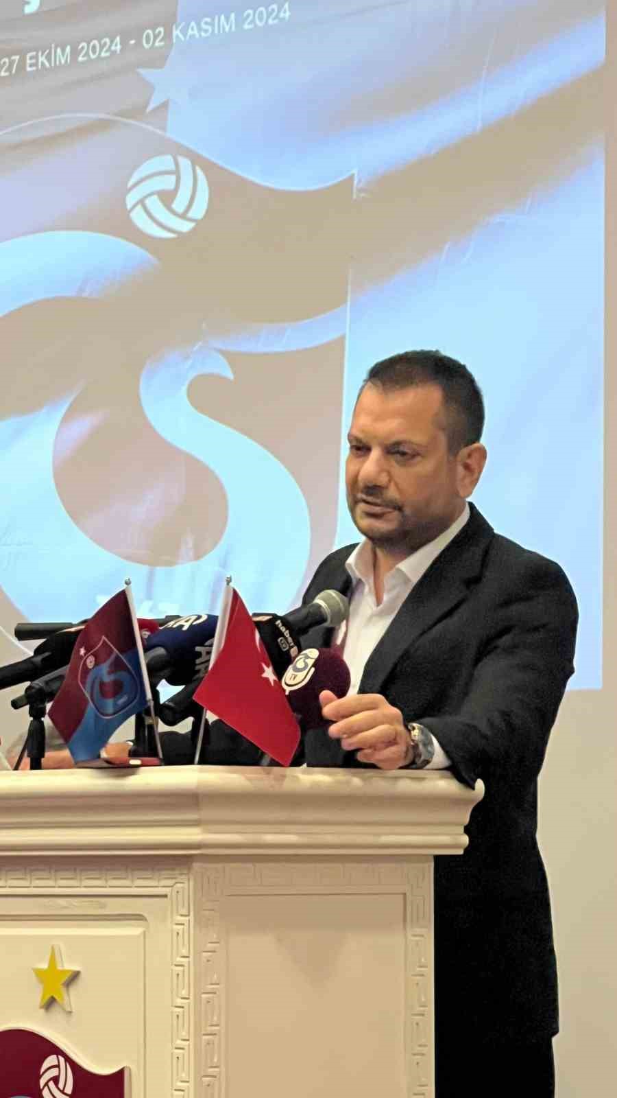 Ertuğrul Doğan: "Trabzonspor’u borçsuz ve güçlü bir geleceğe taşıyacağız"
