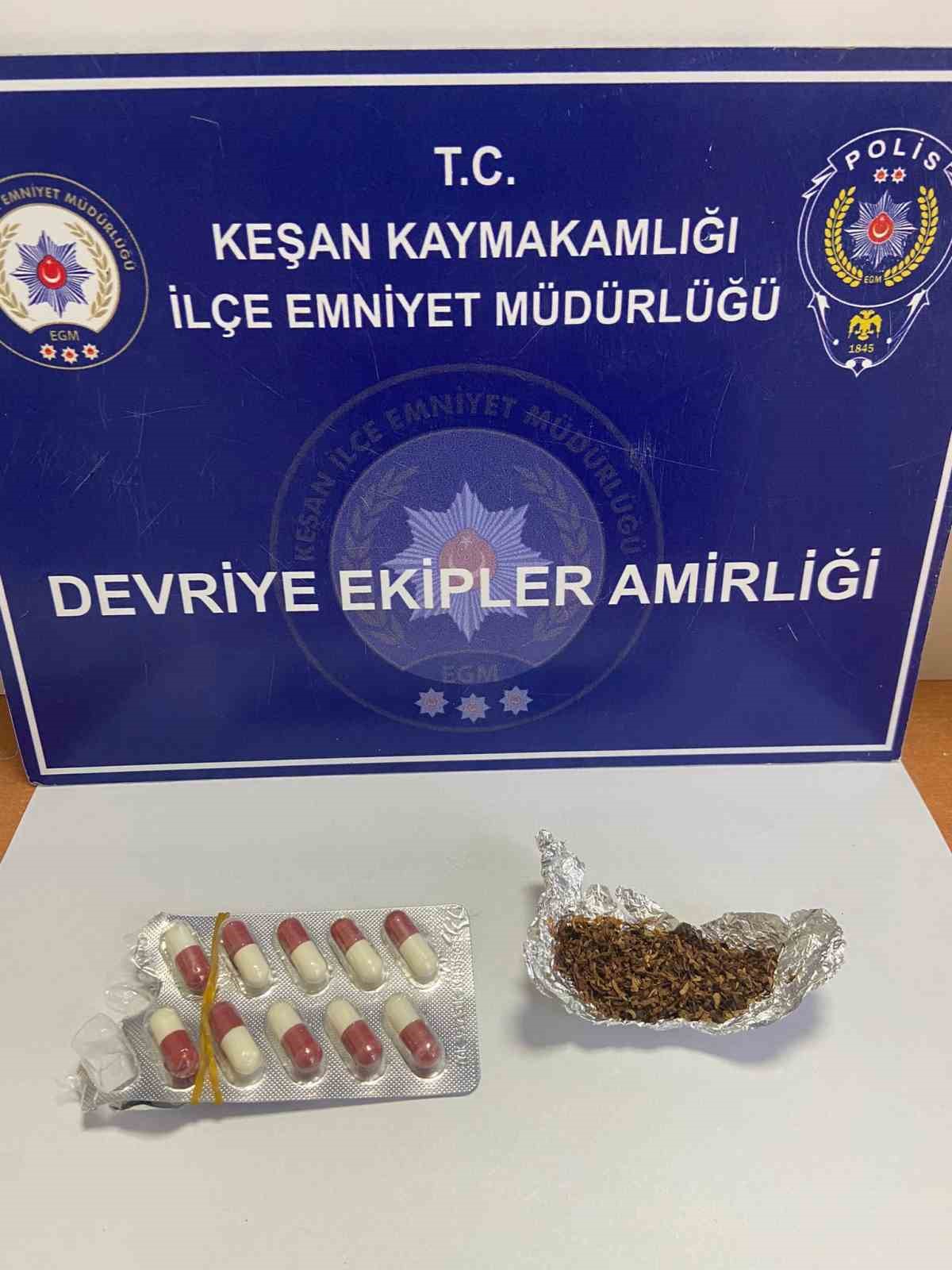 Keşan’da 17 adrese eş zamanlı operasyon yapıldı
