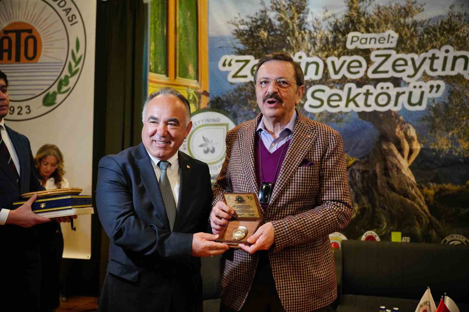 TOBB Başkanı Hisarcıklıoğlu: "Zeytinyağı kültürünü geliştirmeliyiz"
