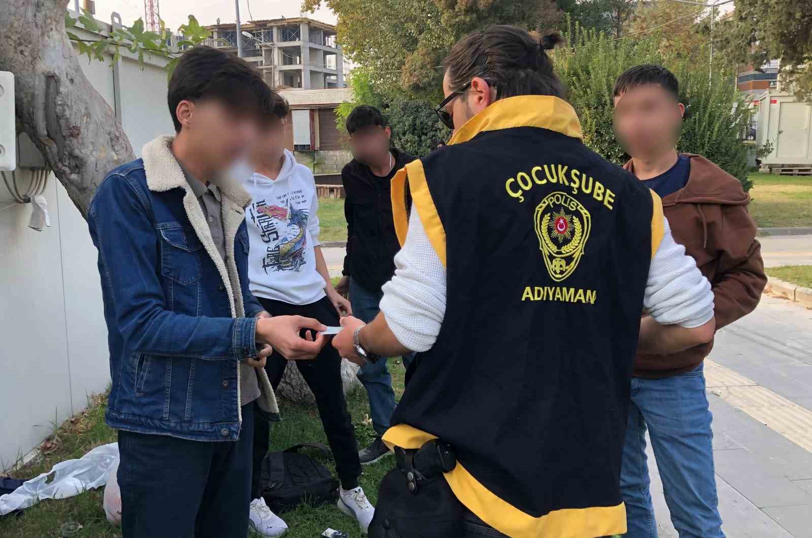 Park ve bahçelerde şok uygulama

