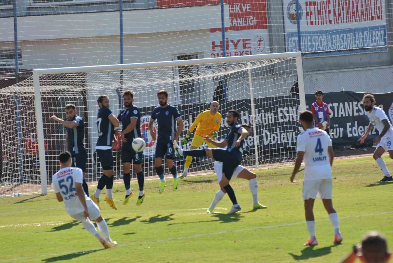 Nesine 2. Lig: Fethiyespor: 0 - Sarıyer: 1