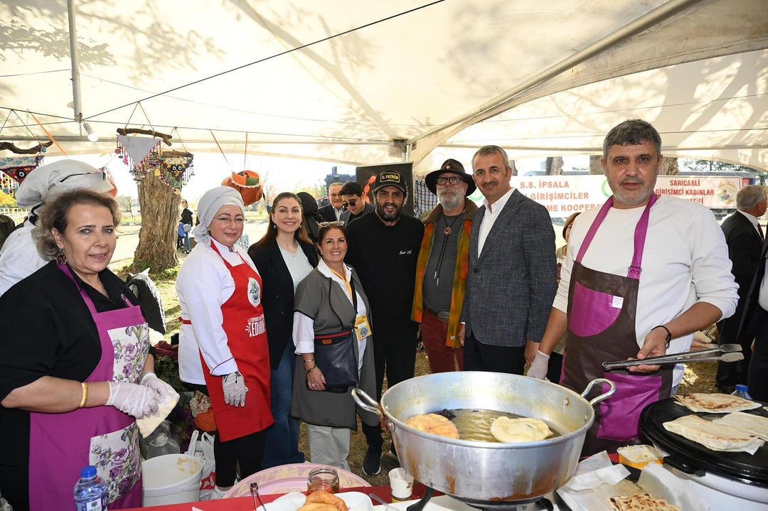 Edirne’de gastronomi festivaline yoğun ilgi
