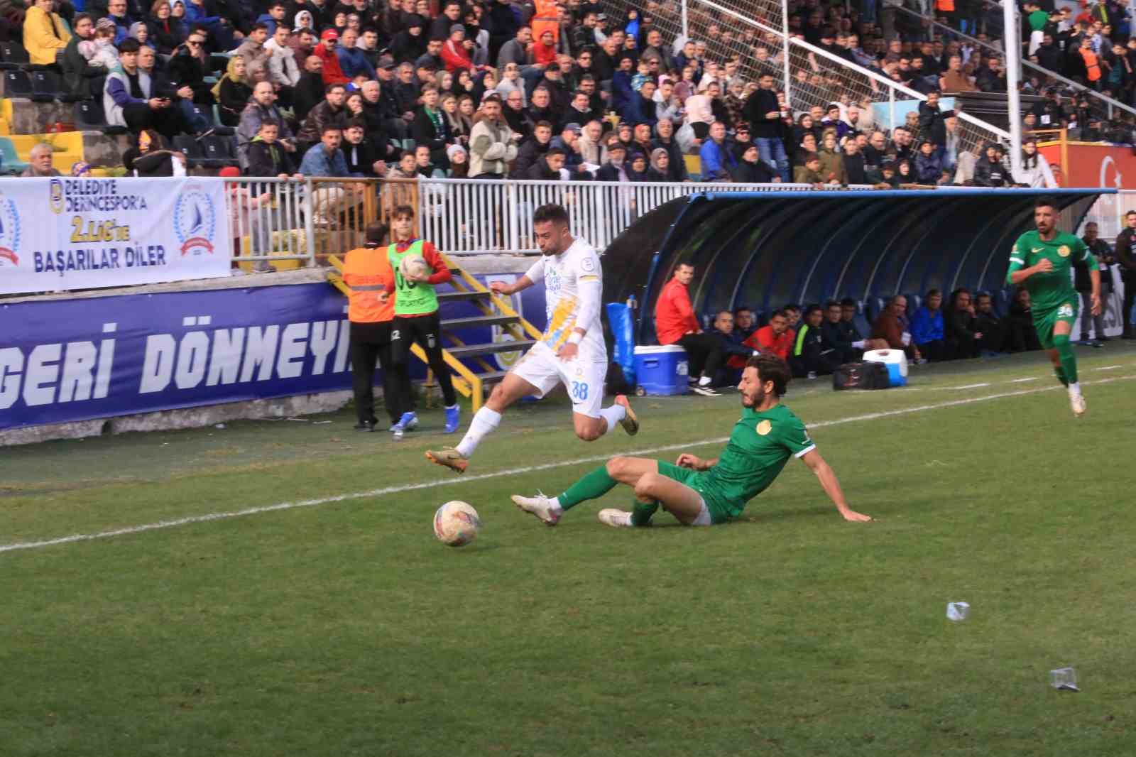 Nesine 2. Lig: Belediye Derincespor: 1 - Serik Belediyespor: 7