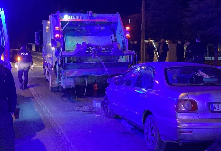 Tavşanlı’da trafik kazası: 2 yaralı
